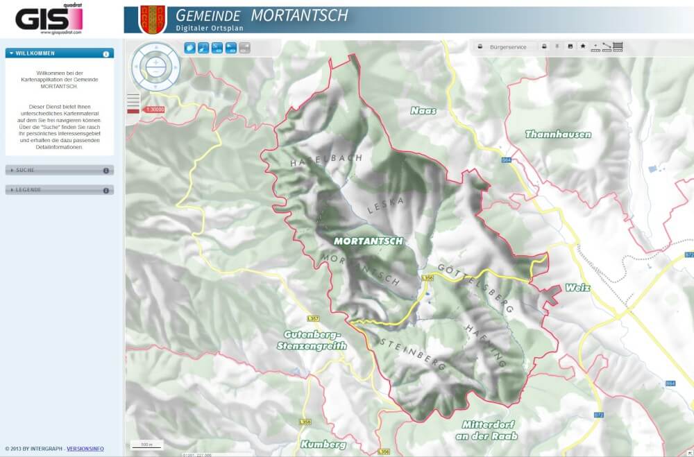 GISquadrat Mortantsch