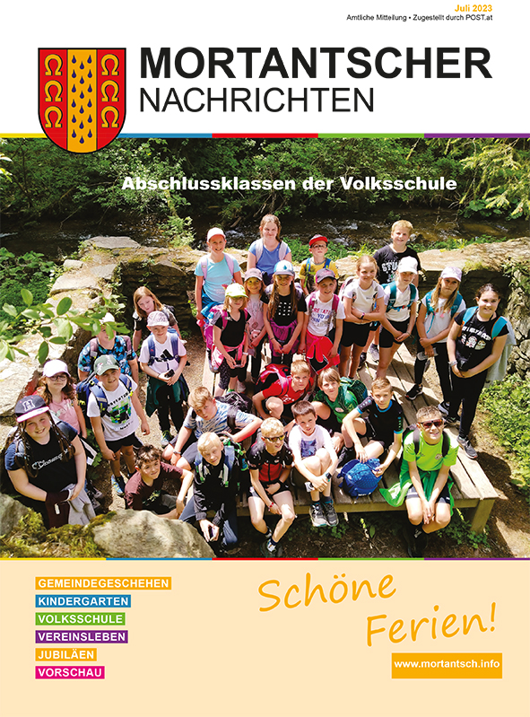 Featured image for “Mortantscher Nachrichten Juli 2023”