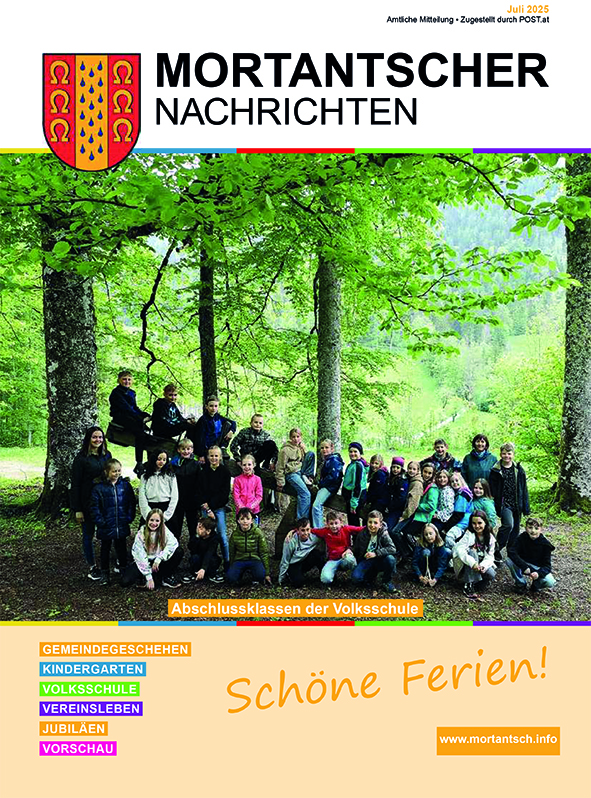 Featured image for “Mortantscher Nachrichten Juli 2025”